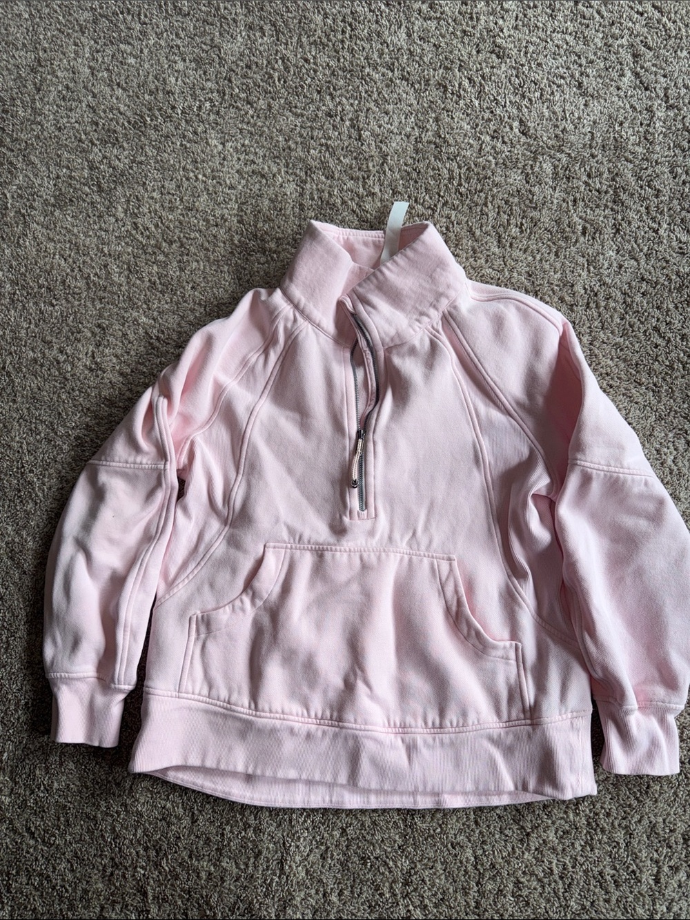 Lululemon scuba quarterzip in m/l long